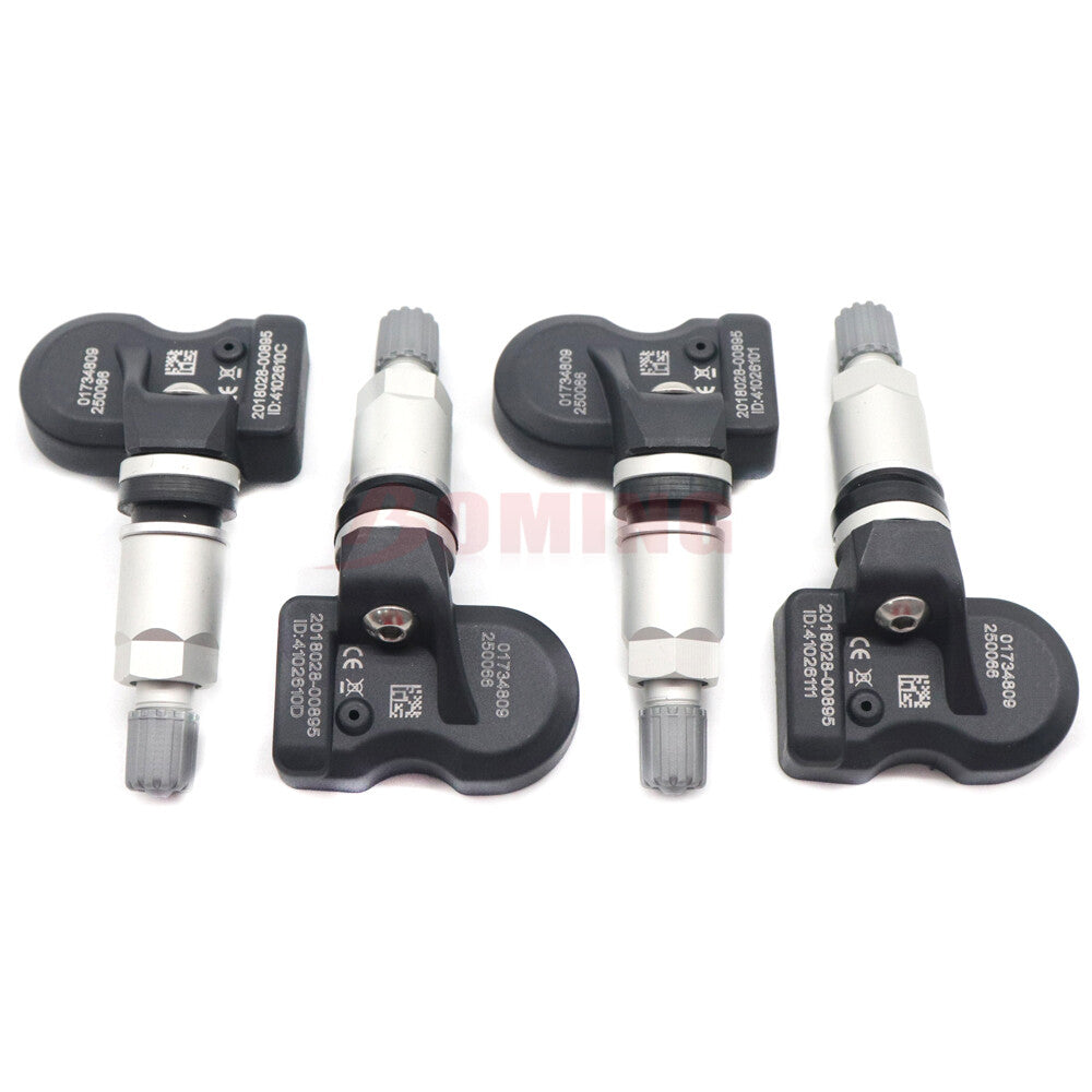 4PC Tire Pressure Sensor TPMS 01734809 for Geely Emgrand EV450 Vision 1017034809