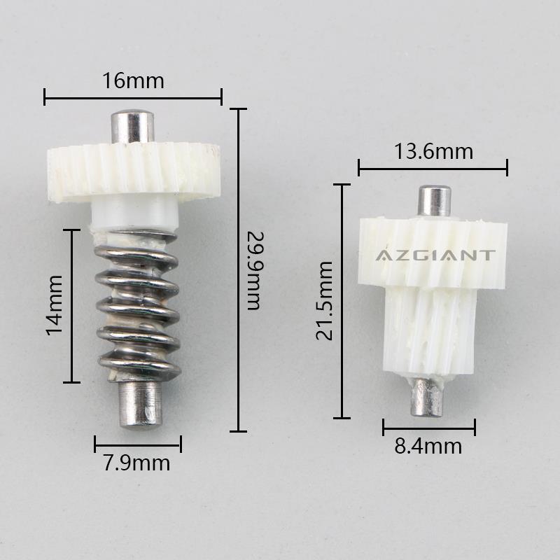 2PC POWER FOLDING MIRROR MOTOR Gear for 2015-2019 for Hyundai Sonata 9