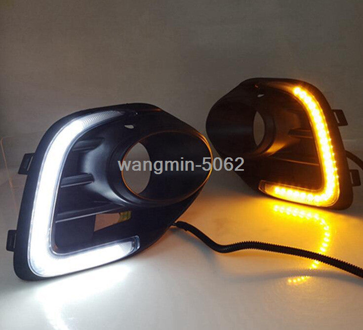 For Auto for Mitsubishi Lancer 2016 -2018 LED Daytime Running Light DRL Fog Light