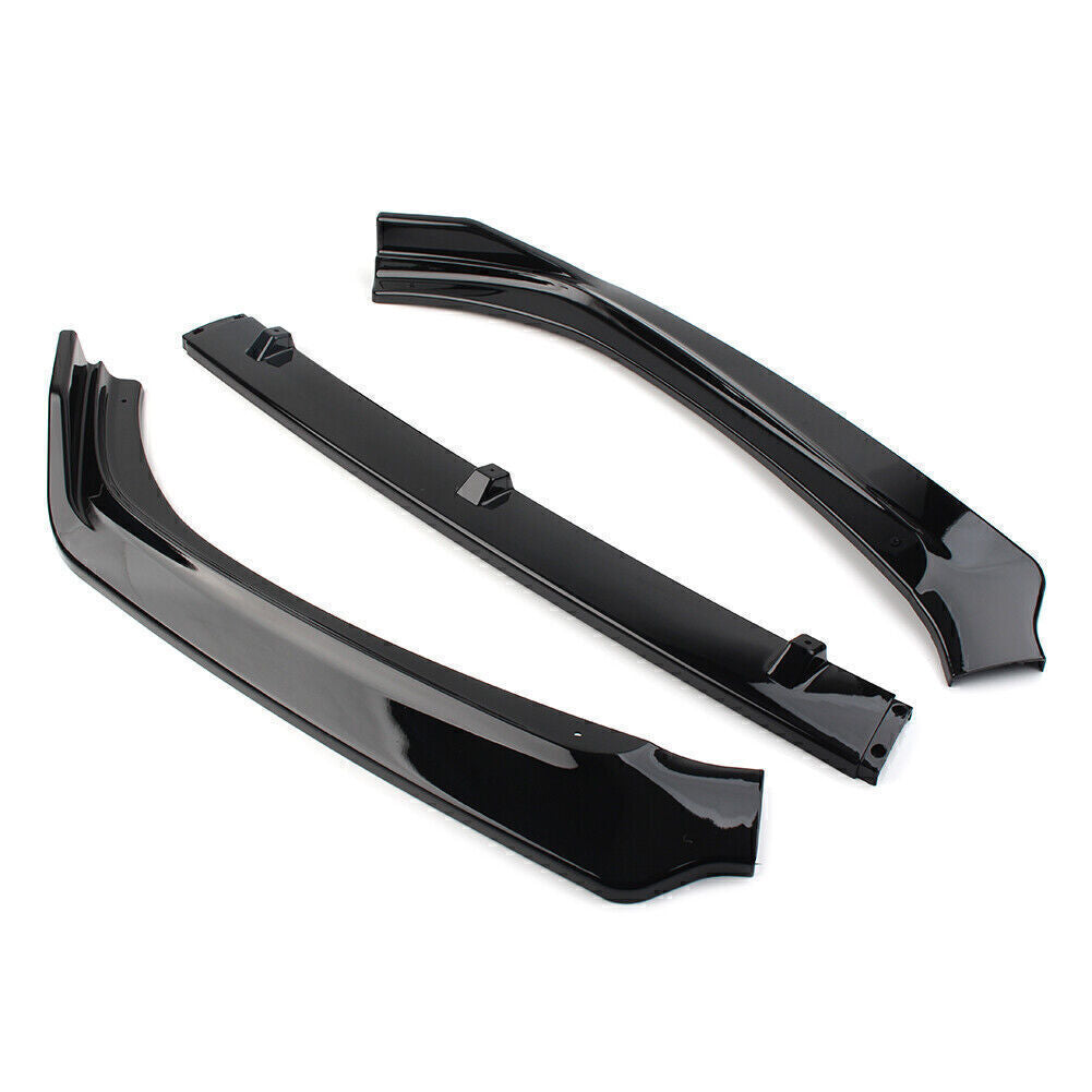 Front Bumper Surround Spoiler Cover Molding Trim for Honda Accord 2018-20 Black