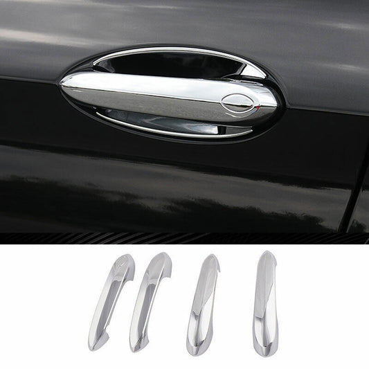 for BMW 3-Series 2019-2023 G20 Chrome Exterior Outside Door Handle Cover Trim 4P