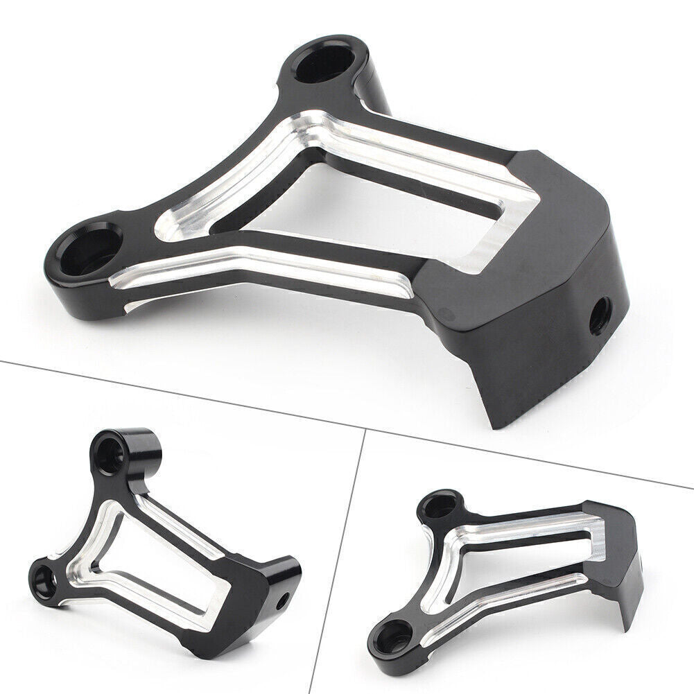 Engine Mount Bracket Black for Harley Touring Road Street Glide 2009-16 Aluminum