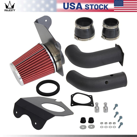 Cold Air Intake Racing System + Filter For 1994-1998 for Ford for Mustang 3.8L V6 Black