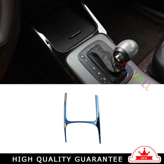 Inner Console Gear Shift Frame Cover Trim for Kia K3 Forte 2014-2018 Black Steel