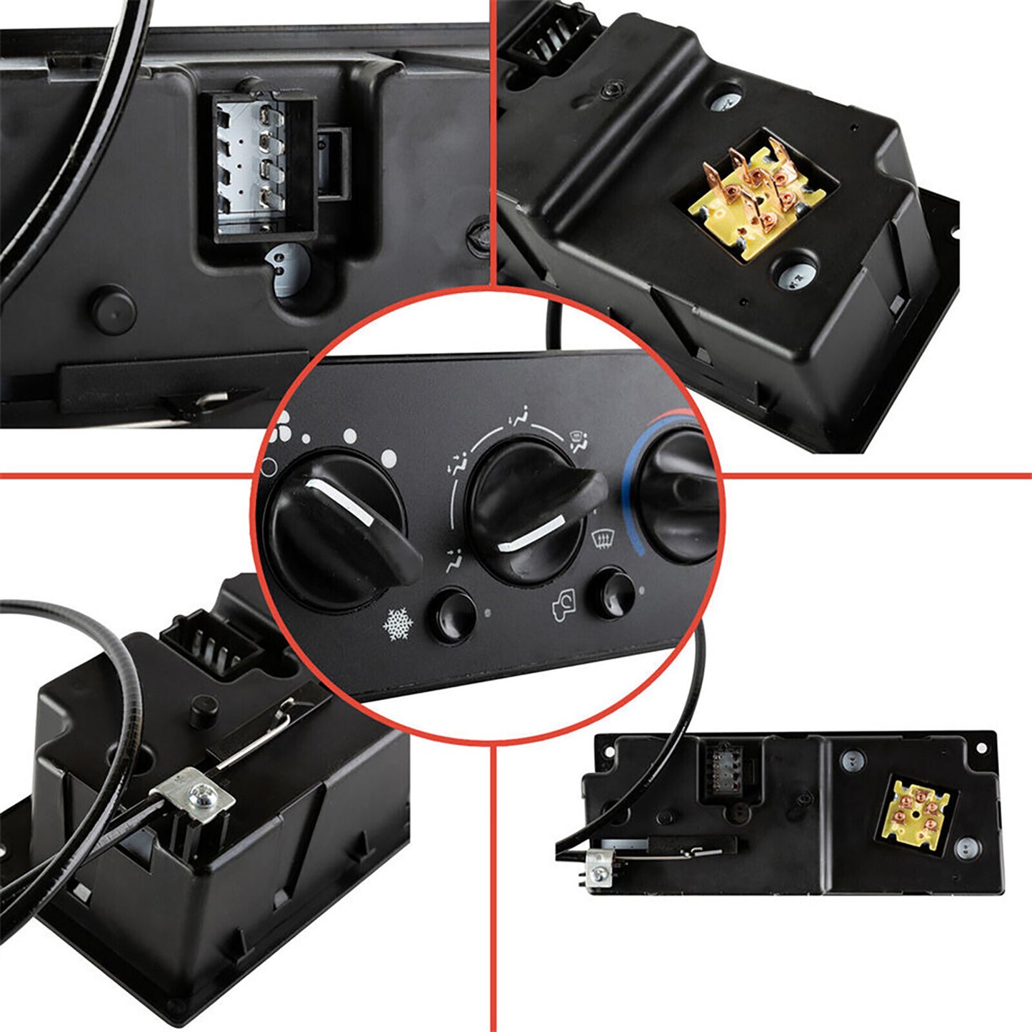 A/C Control Switch Panel for Kenworth C500 2002 2003 2004 2005 2006 599-5511