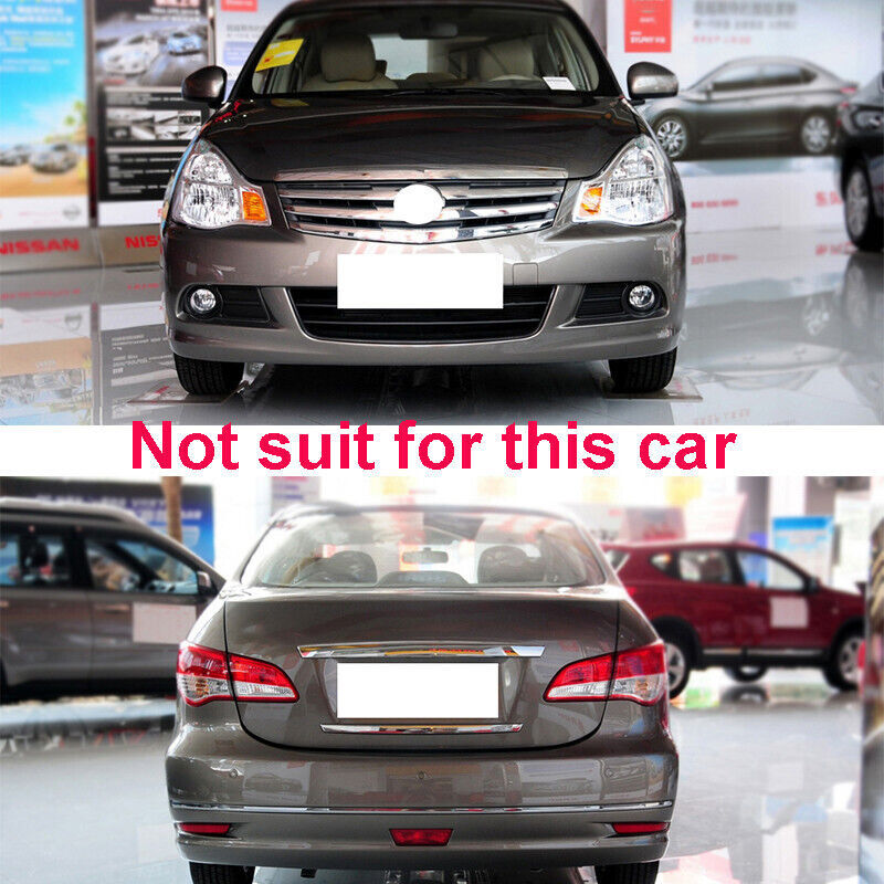Silver Rearview Side Wing Mirror Cover Cap Right for Nissan Sentra/Sylphy 12-19