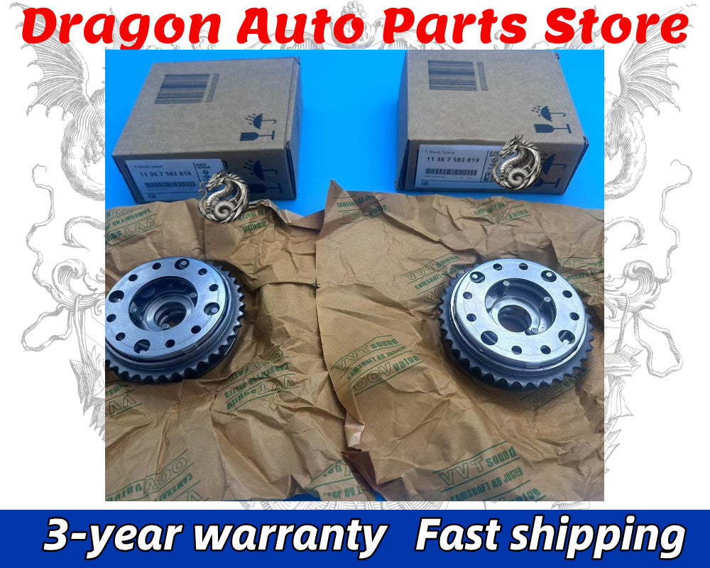 2X Exhaust Intake Camshaft VVT Gear for BMW X3 X4 X1 320i 520i N20 N26 2.0