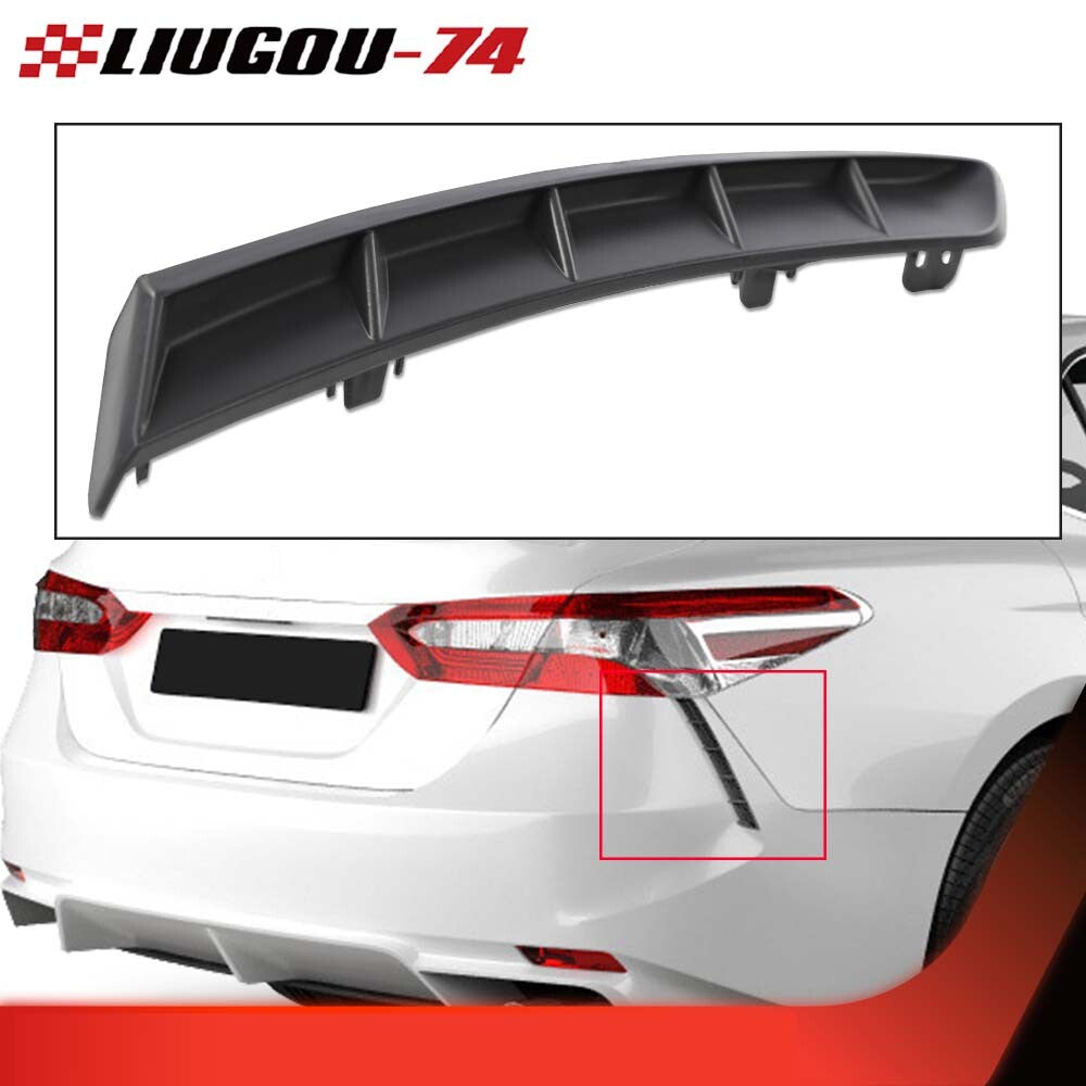 Suitable for 18-19 year old for Toyota for Camry sedan, right rear passenger side bumper bracket, 1 piece.