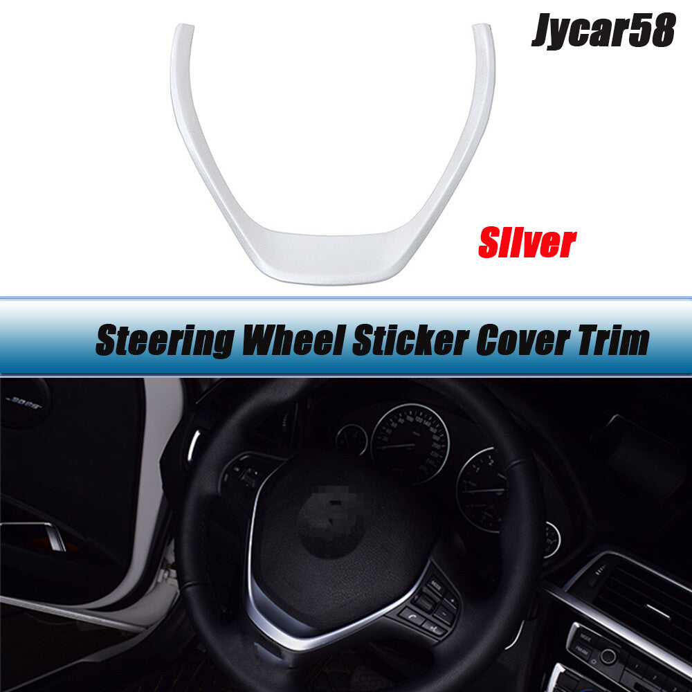 Middle Badge Trim Chome Steering Wheel Trim for BMW 1 3 Series F20 F30 F34 3GT