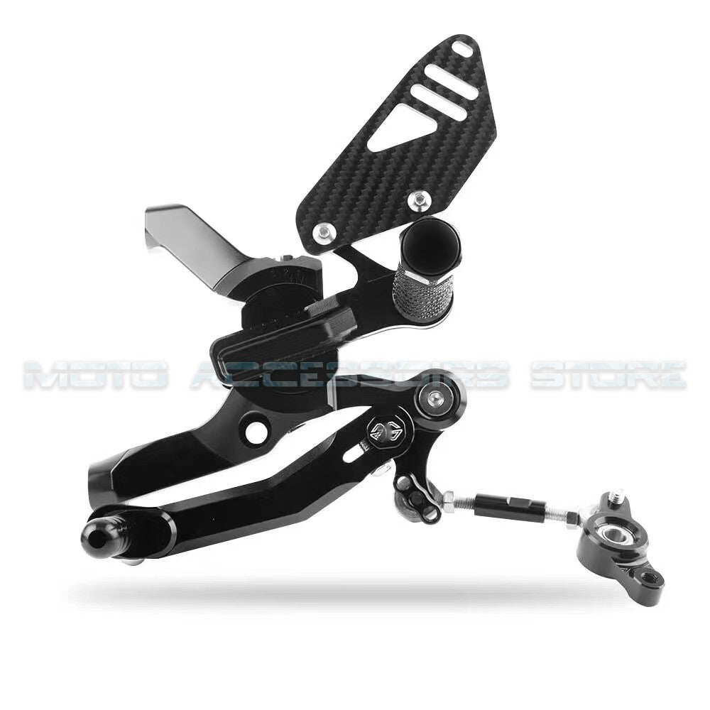 for Ducati Panigale V2 2020-2023 2021 -22 Adjustable Rearset Foot Rest Peg Pedal