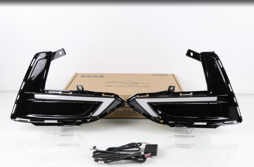 LED DRL Daytime Running Lights Fog Lamps Pair 3Color For 2020-2022 for Nissan Sentra
