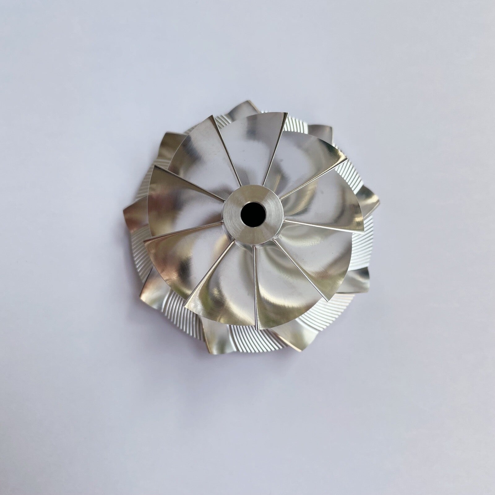 GT15-25 47.00/61.98mm 9+0 Blade Billet Compressor Wheel