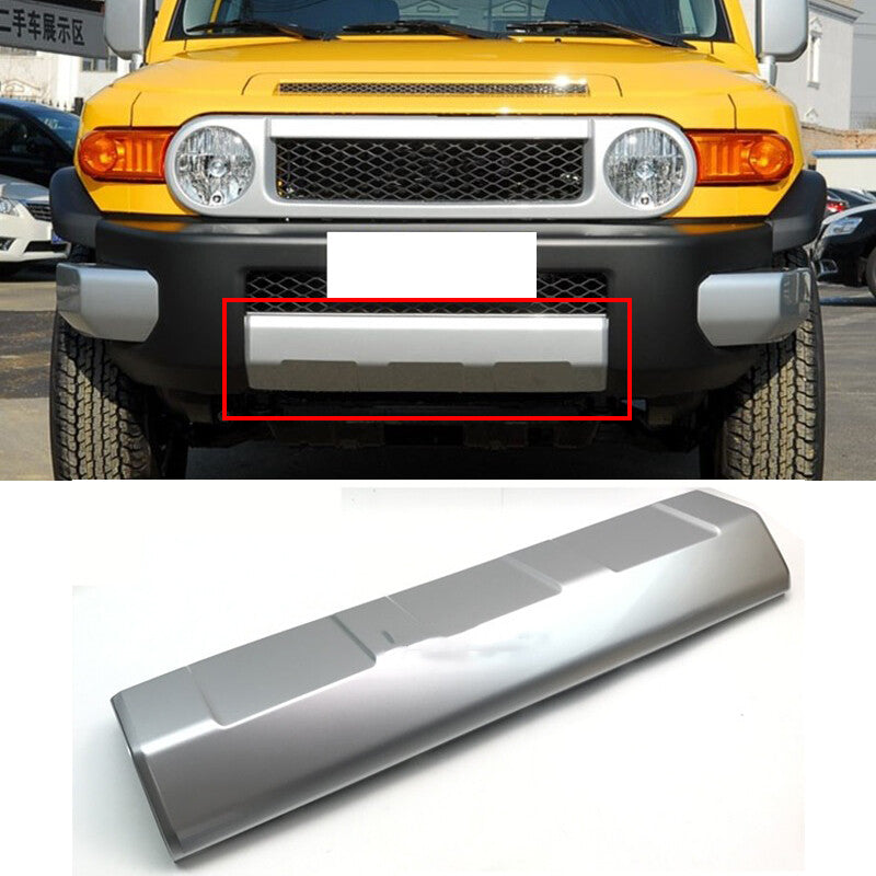 for Toyota FJ Cruiser 2007-2021 Silver Front Bumper Lower Board Skid Plate Guard