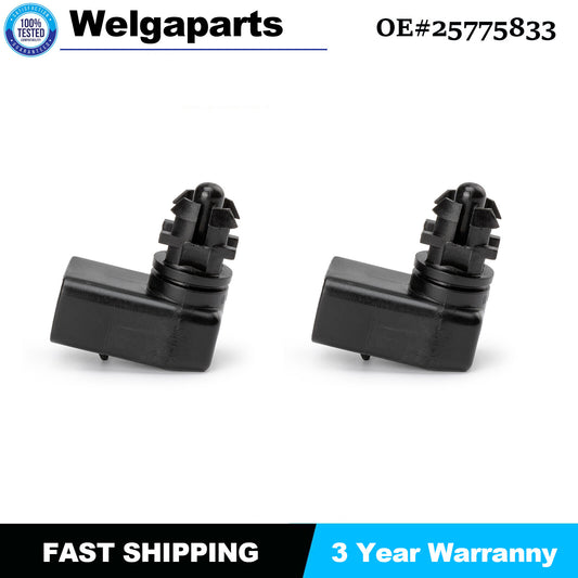 2X for Buick Allure for Cadillac ATS for Chevy Avalanche Air Temperature Sensor 25775833