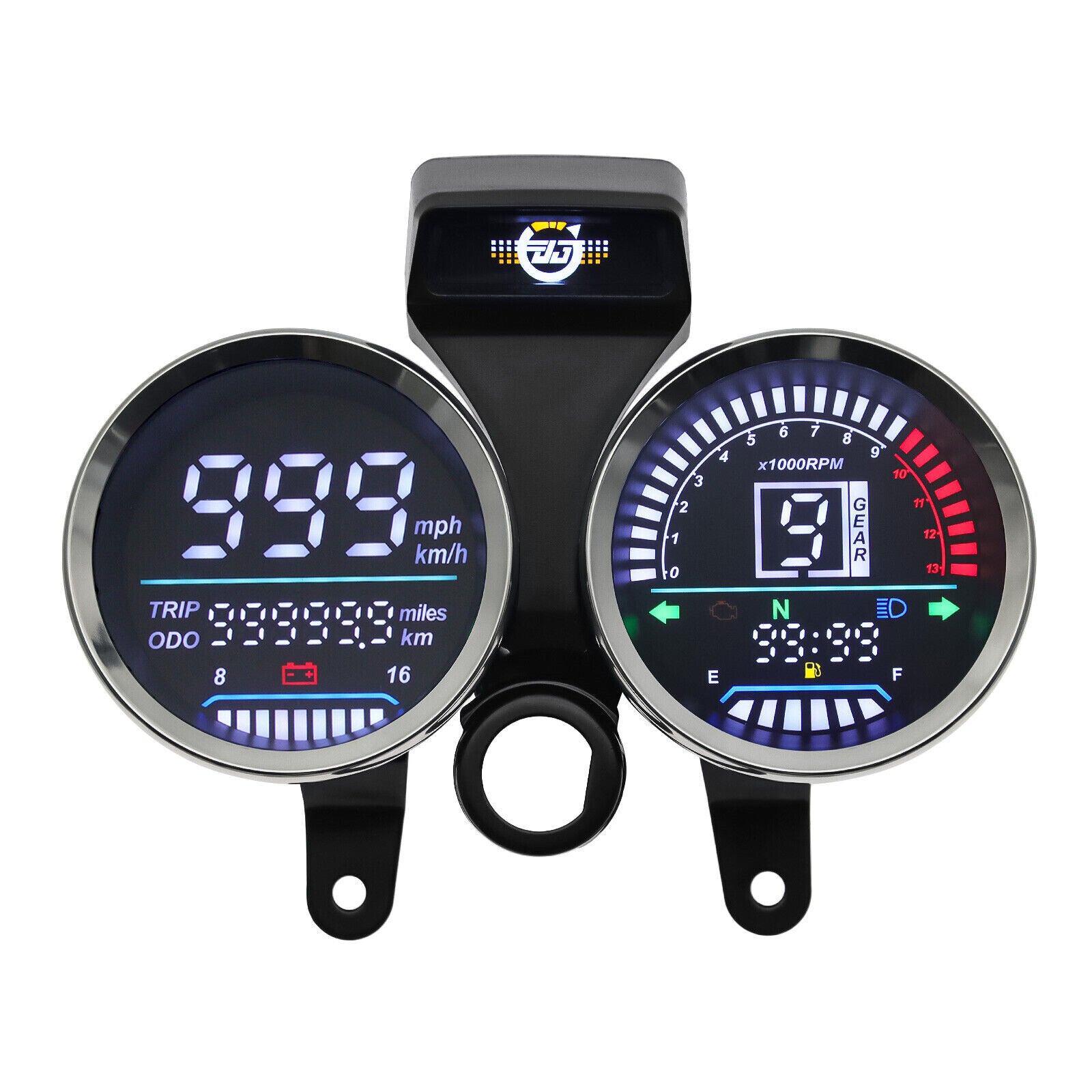 Assembly Digital Meter Speedometer Motorcycle Speed Tachometer for Suzuki GN 125