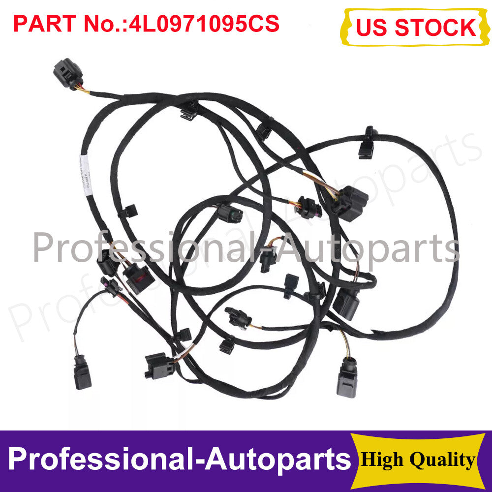 4L0971095CS New Front Bumper Wire Harness Fit for Audi Q7 2010-2012
