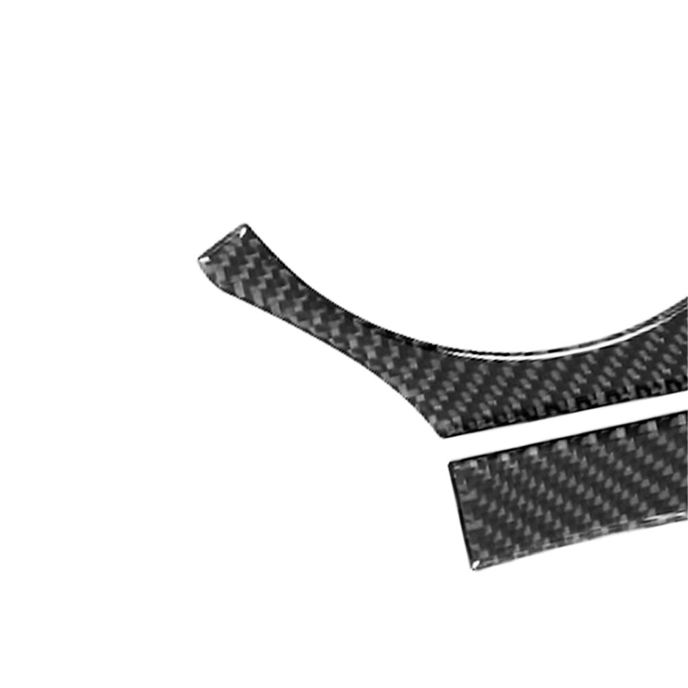 6Pcs Carbon Fiber Steering Wheel Cover Trim for Lexus RC300 350 200T 2015-2020