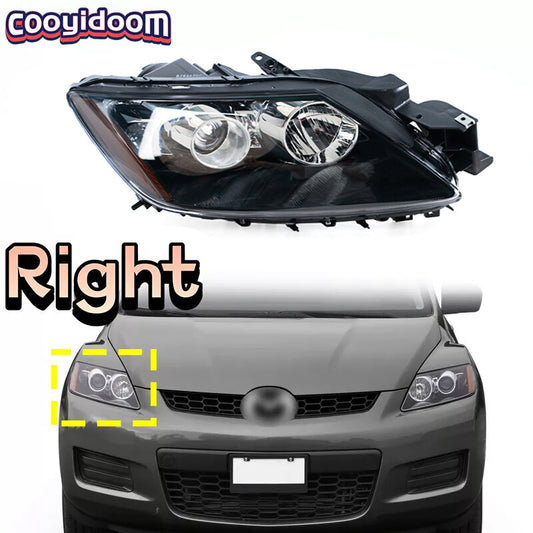 One right-side halogen headlight for Mazda CX-7 2007-2011, halogen EG21510K0M