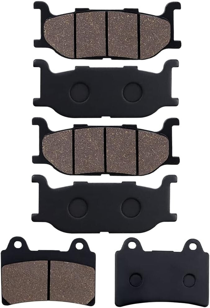 Front Rear Brake Pads for Yamaha Royal Star 1300 XVZ1300 2005-13, Midnight 2003