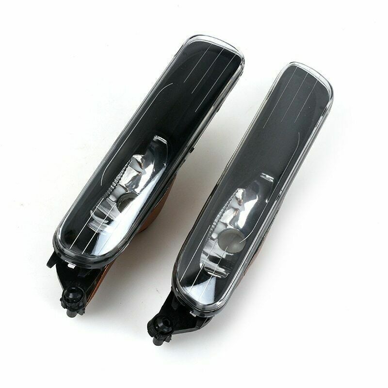 Pair for BMW E46 323i 1999-2001 Front Fog Light Bumper Without bulbs