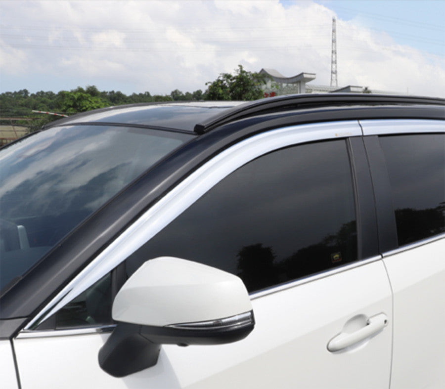 for Toyota Highlander 20-24 silver Window Visor Vent Sun Shade Rain Guard Shield
