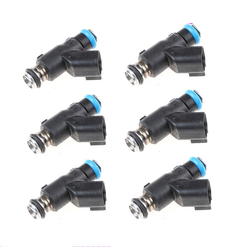 Set of 6 Fuel Injectors For 2006-2010 for Chevrolet Impala 3.5L, 3.9L V6 12592648