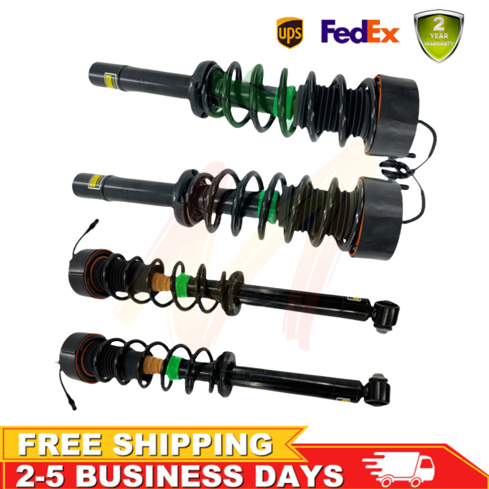 A pair of front shock absorber struts with magnetic traction for Audi R8 2016-21 4S0412019S 5.2L 