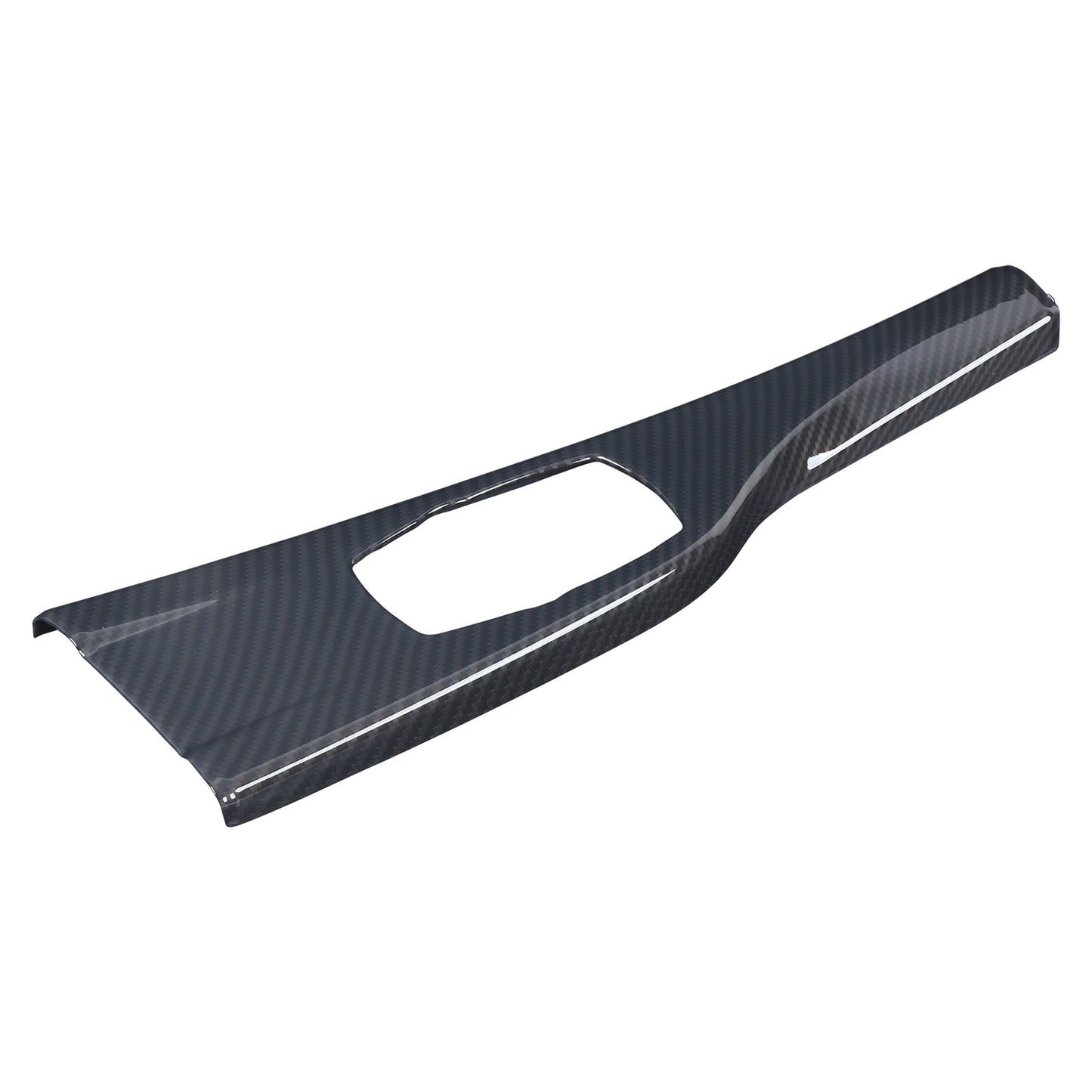 Auto Central Control Multimedia Button Panel Carbon Fiber Style For 3 Series F30