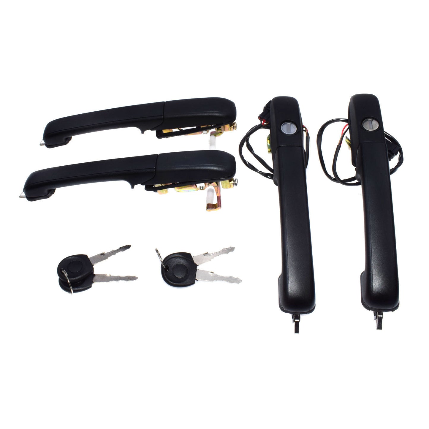 for VW for Passat 95-97 JLB GLX Set of 4 Outside Door Handle Front Rear Left Right