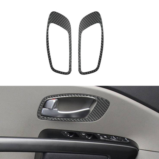 Carbon Fiber Front Door Pull W/O Heated for Seat Trim Cover for KIA Sedona 2015-2016