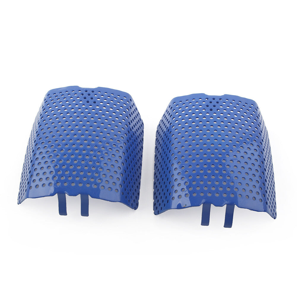 Steel Front Caliper Screen Inserts for Harley V-Rod  Touring 2006-2019 Blue