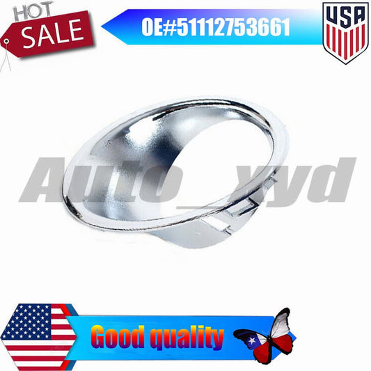 51112753661 1x Left front fog light trim ring cover for BMW for Mini Cooper