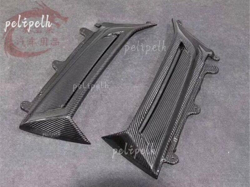 Carbon fiber side door vent trim covers for Lamborghini Aventador LP700 LP720