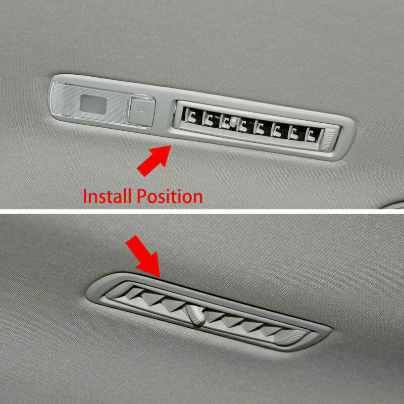 for Toyota Highlander 2020-22 Car Roof Rear Air Condition Vent Outlet Cover Trim