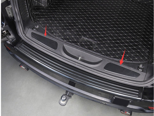 for Jeep Grand Cherokee 2011-2021 Carbon Fiber Rear Trunk Sill Plate Guard Trim