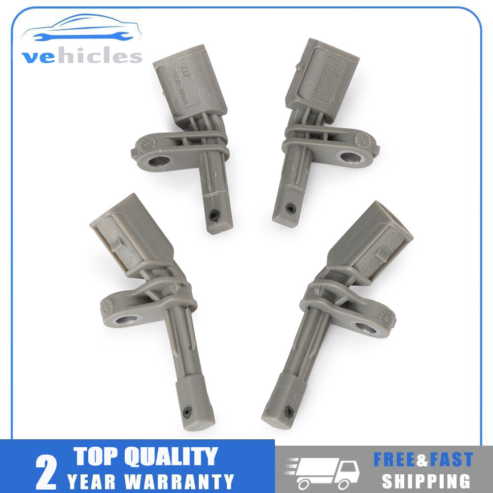 Four front and rear ABS wheel speed sensors suitable for Audi Q7 (2007-12) and for Volkswagen Touareg (2015) (04-10)