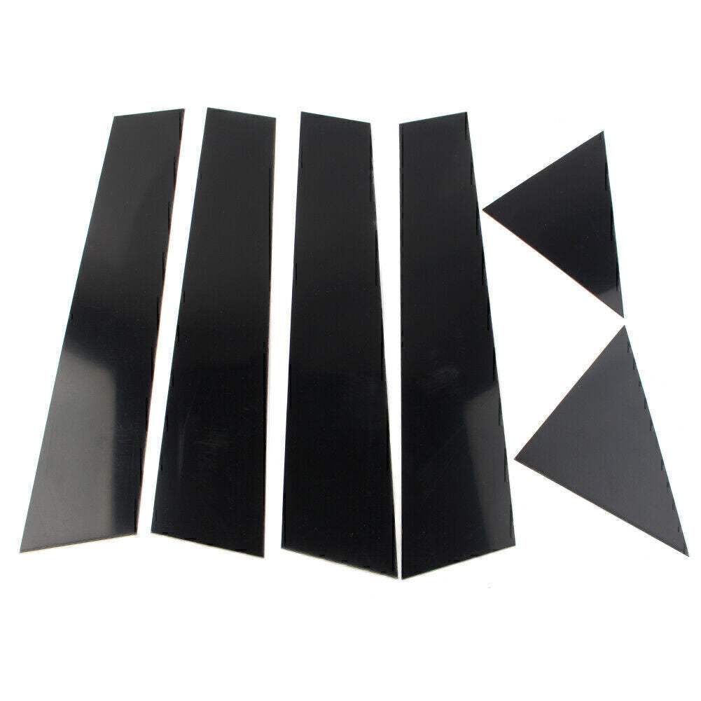 Fit for Chrysler 300/300C 05-10 for Dodge Magnum Door Trim Cover Kit Black Pillar Posts