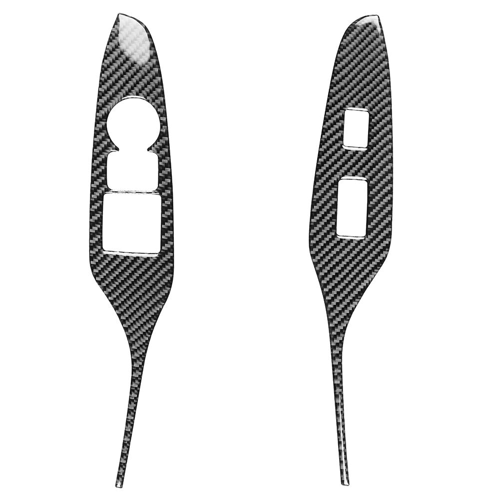 for Mazda MX-5 Carbon Interior High-end Door Window Lift Switch Panel Cover Trim