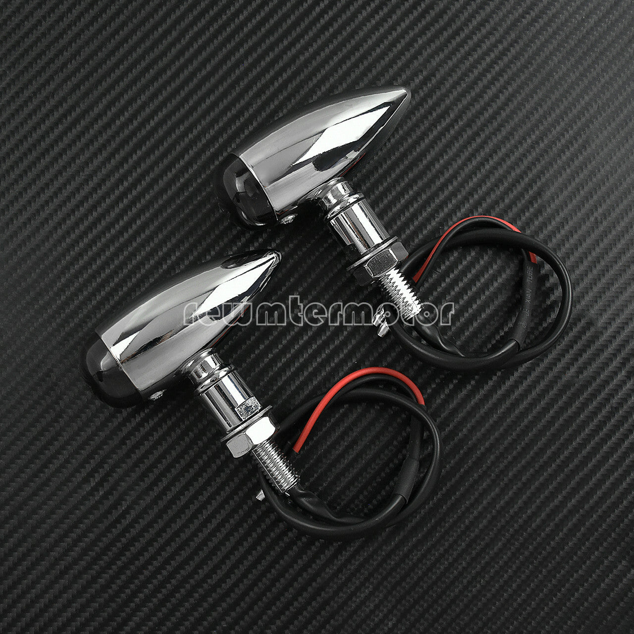 4pc Amber Bullet Turn Signal Indicator Flasher Light Fit For Softail Touring CVO