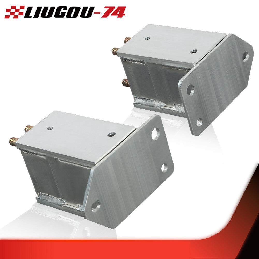 A set of 2 BUMPER Brackets fits 2005-2015 for Toyota Tacoma front left and right sides.