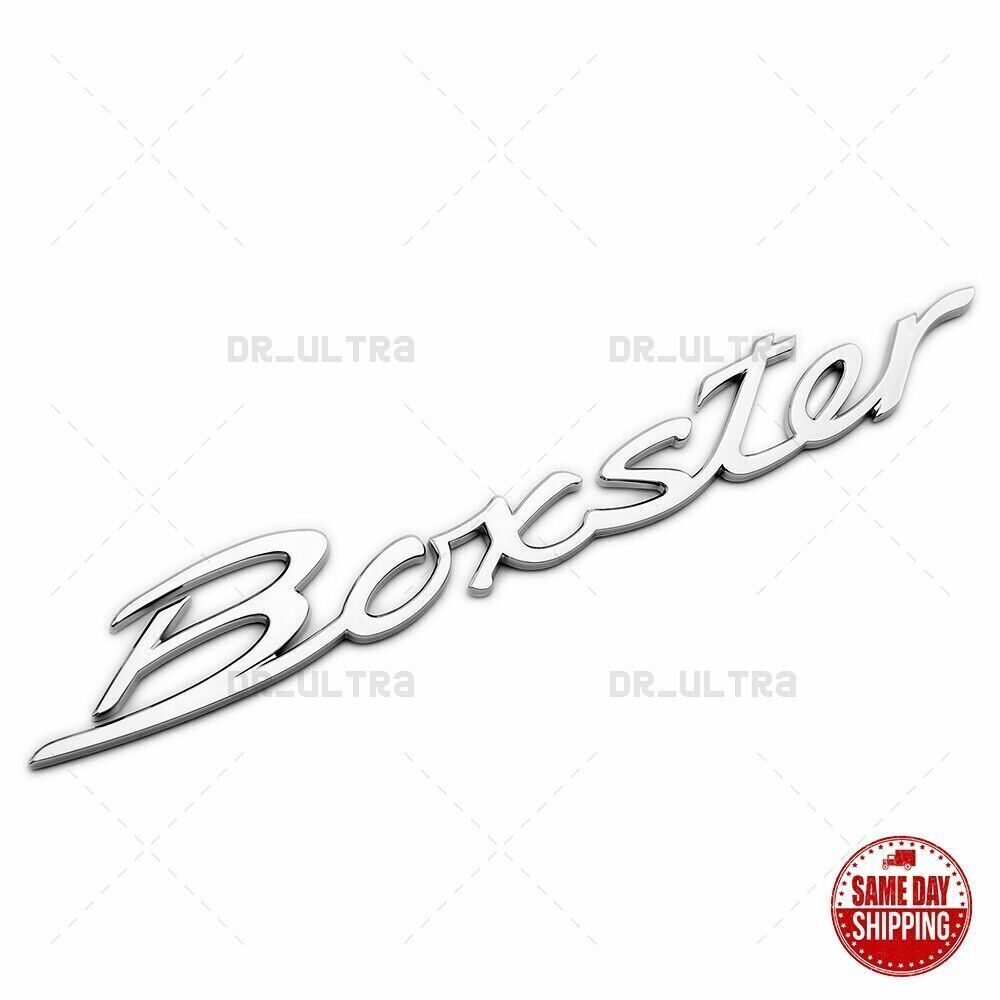 Chrome Look 718 Letters Rear Badge Liftgate Emblem Deck Lid