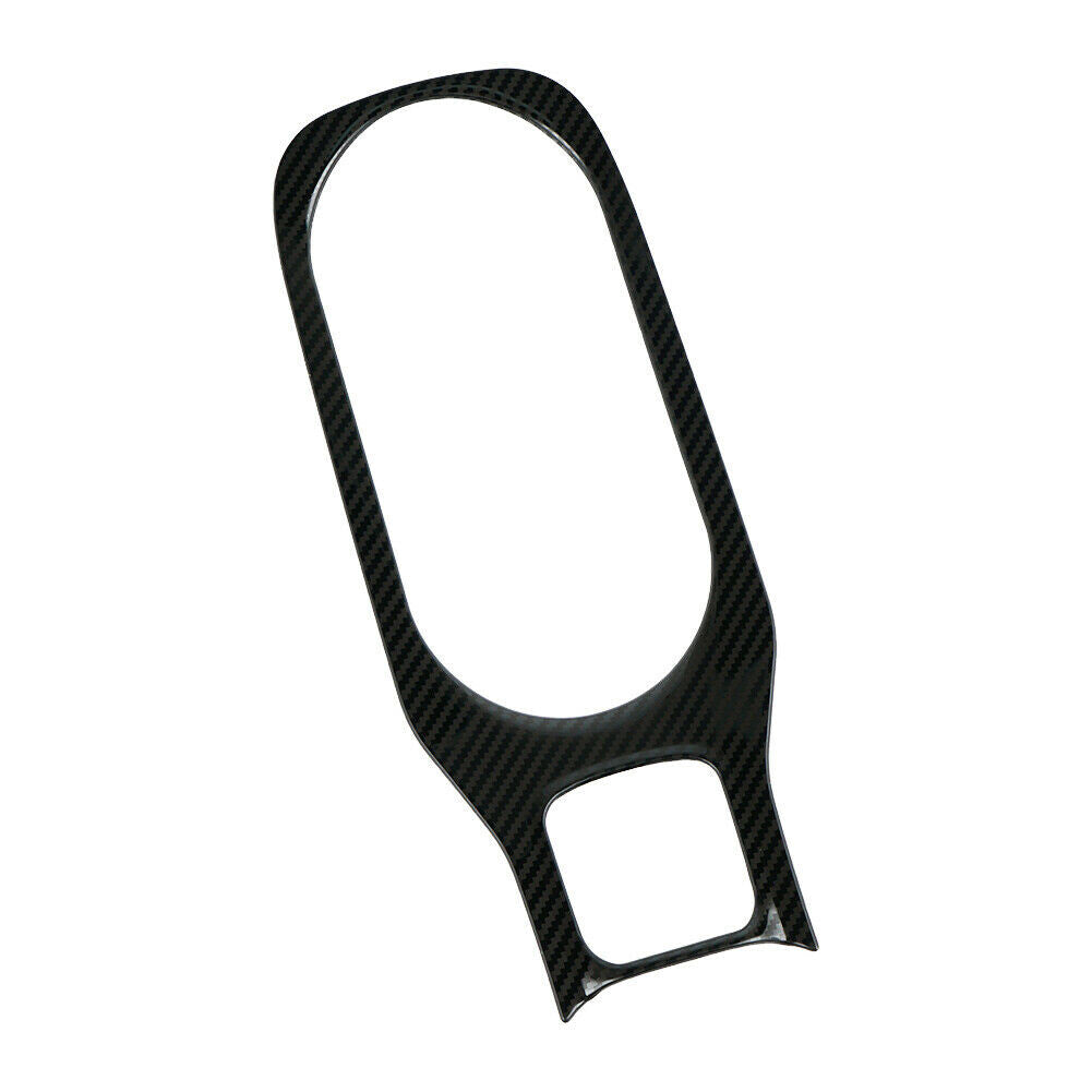 Carbon Fiber Water Cup holder Frame Cover Trim for Toyota for Corolla 2014-2018