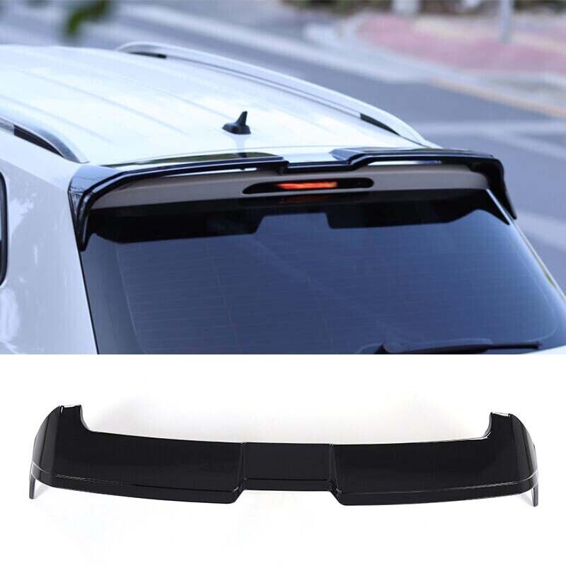 Spoiler Wing Flap Fit for Volkswagen for Tiguan 2017-2020 21 Rear Boot ABS Black