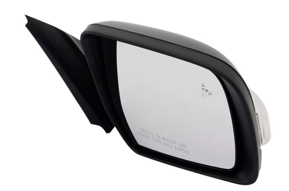 for Ford Ranger 2019-2023 Black Passenger Right Side Mirrors W/Heated Blind Spot