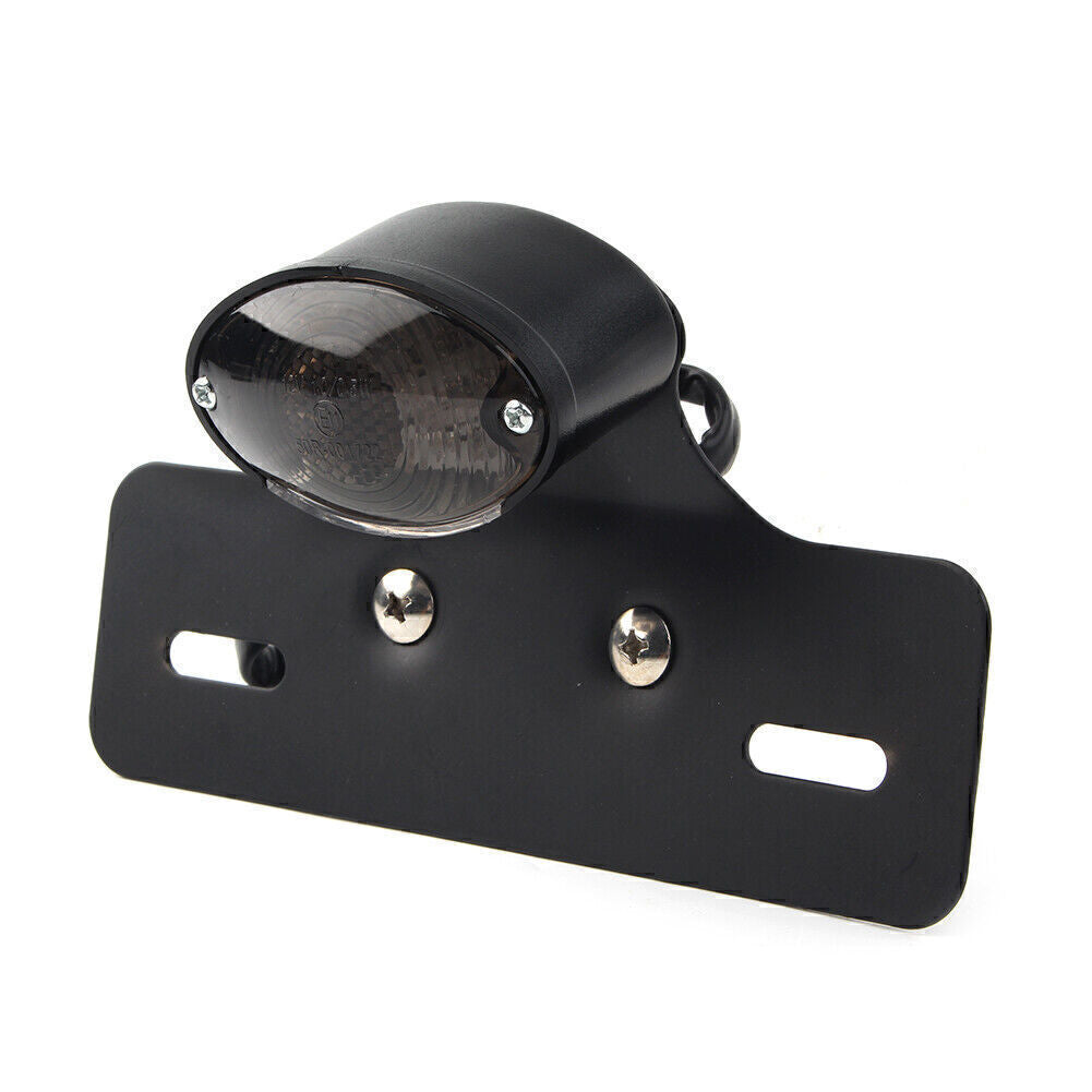 12V Brake Plate Turn Signal Integrated Tail LED Light for Universal Motorcycle