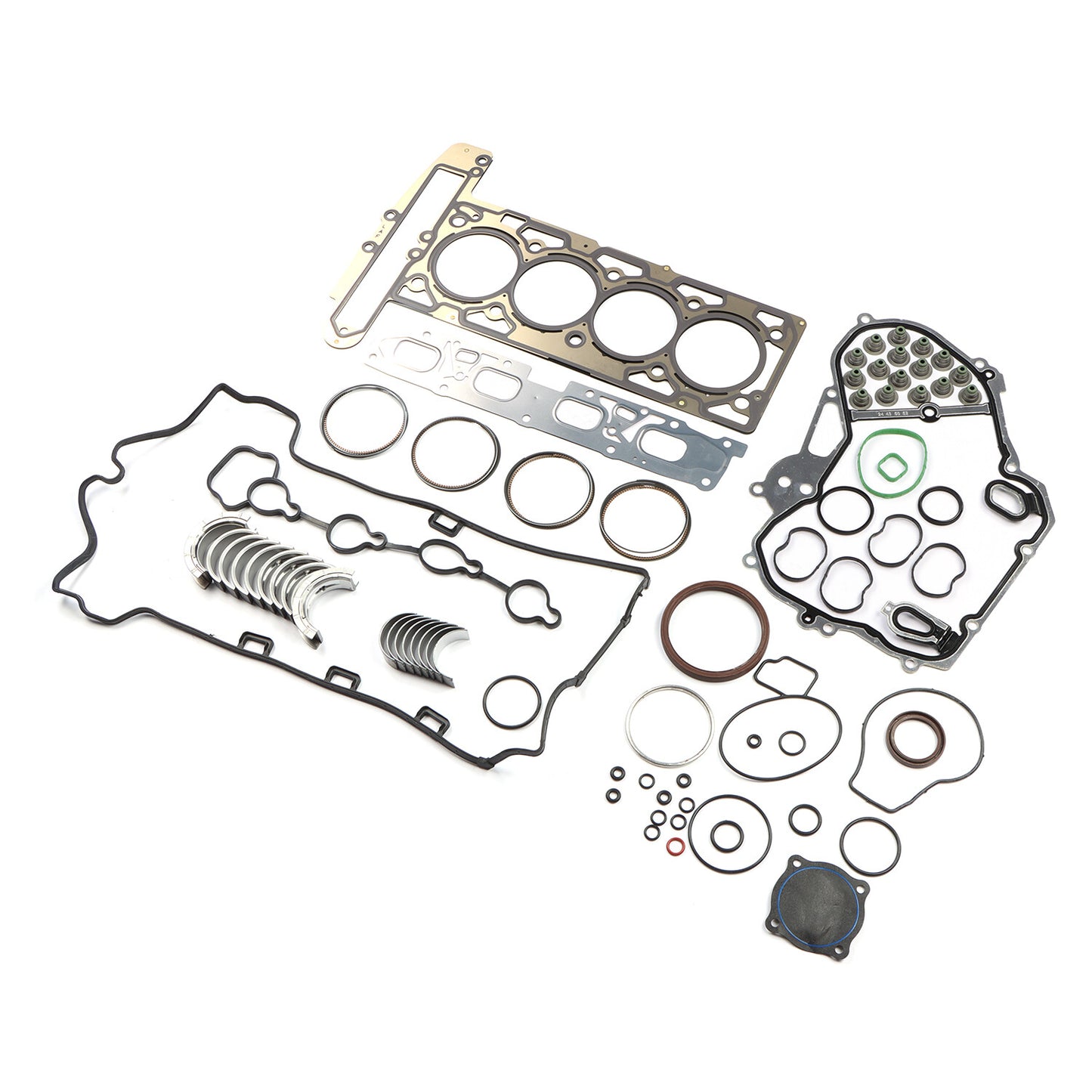 for Buick for Chevrolet for Pontiac for Saturn 06-17 2.4L Full Gasket Set Bearings Rings