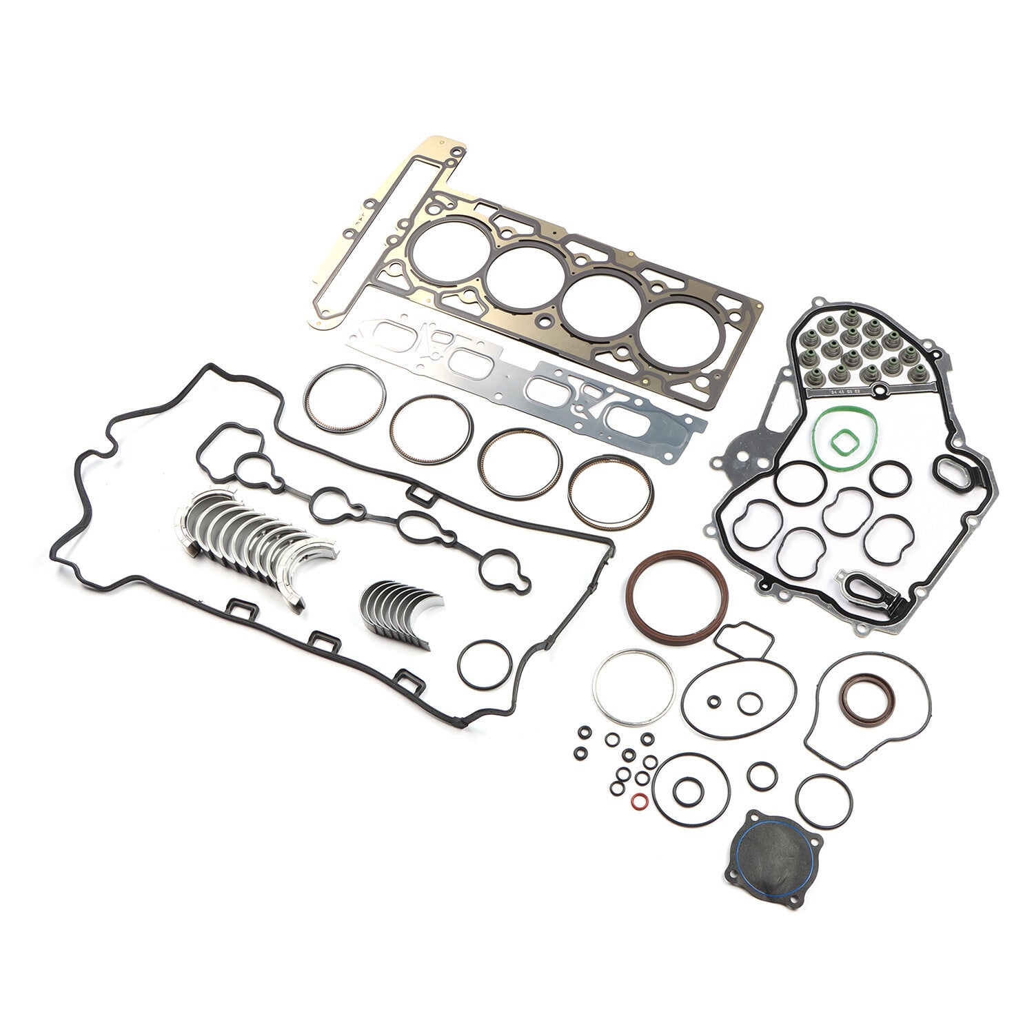 for Buick for Chevrolet for Pontiac for Saturn 06-17 2.4L Full Gasket Set Bearings Rings