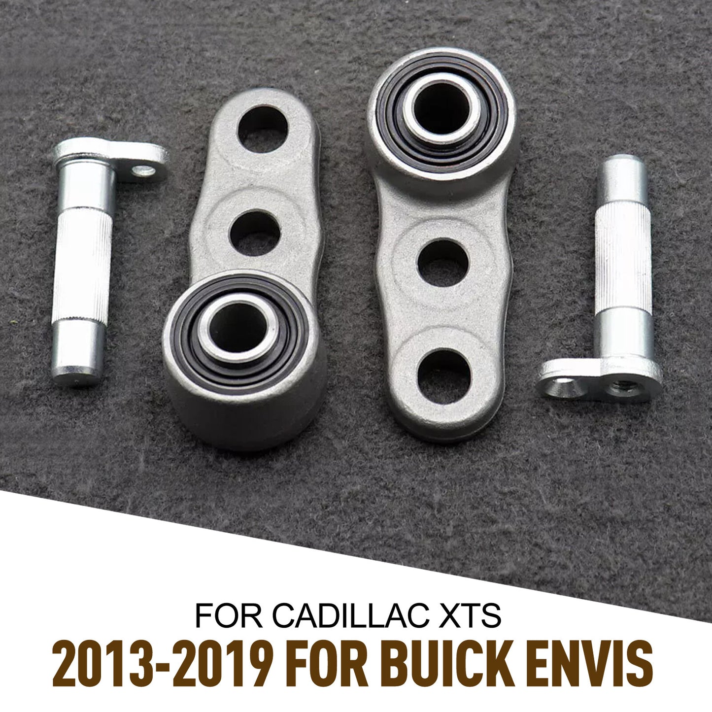 4-piece pack for Cadillac XTS 2013-2019, compatible with for BUICK ENVIS front joint bushing ball joints.