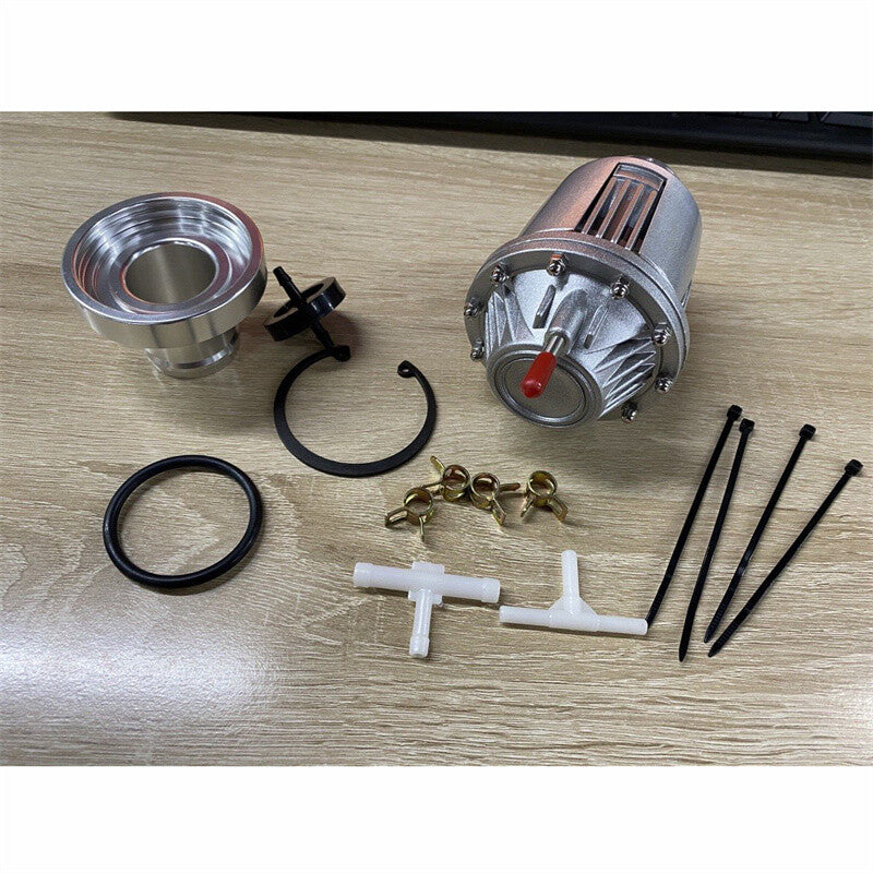 Universal Aluminum Turbo Blow Off Valve with Adapter Kit for SQV4 SSQV IV Sliver