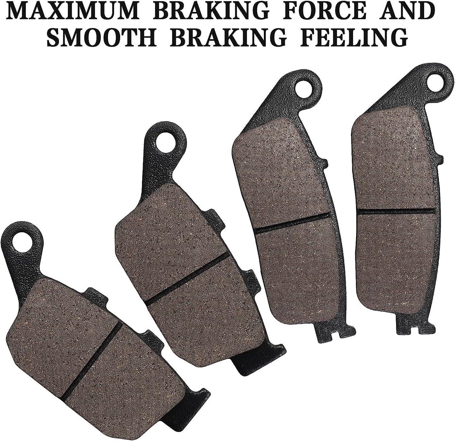 Front Rear Brake Pads for Honda CB500X 2014-2015 CB500F 2013-2020 VTR250 98-10